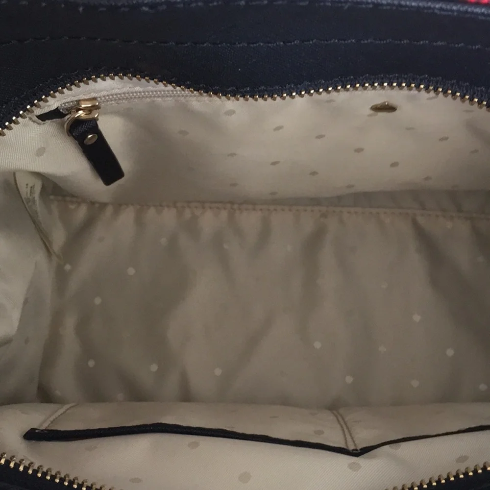 NWOT Kate Spade Cameron Street Plaid Candace Leather Satchel Bag - Picture 16 of 16